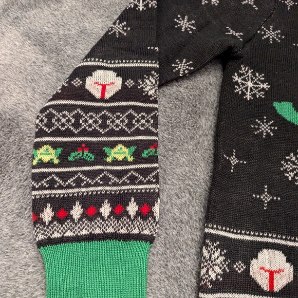 H&M The Child Mandalorian Ugly Christmas Sweater - Picture 3 of 4